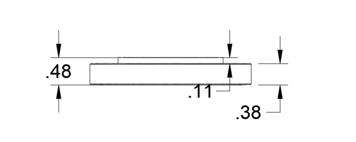 BRIDGEPORT MILLING MACHINE BEARING RETAINING RING 2060210 2060075 M1172 NEW!