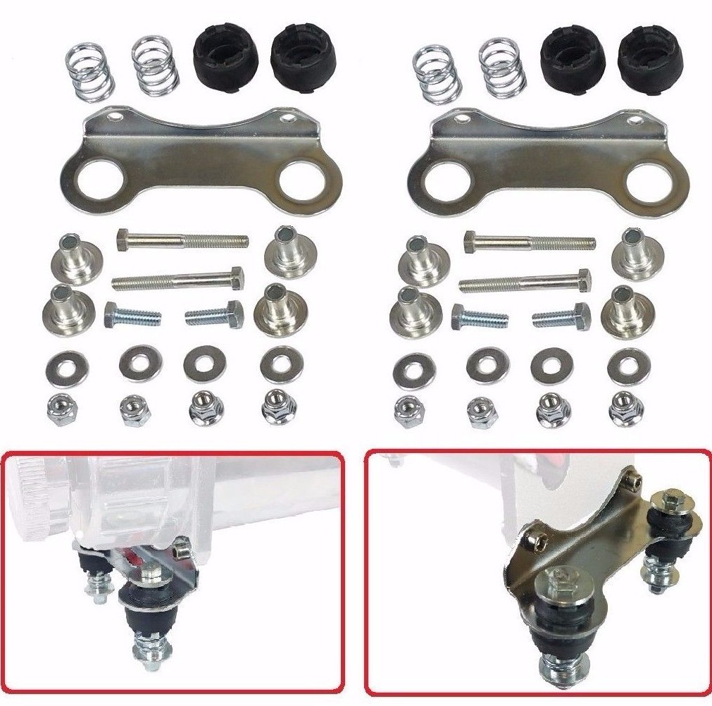 Compressor Vibration Isolator Upgrade Feet for Single Viair 444 Chrome System