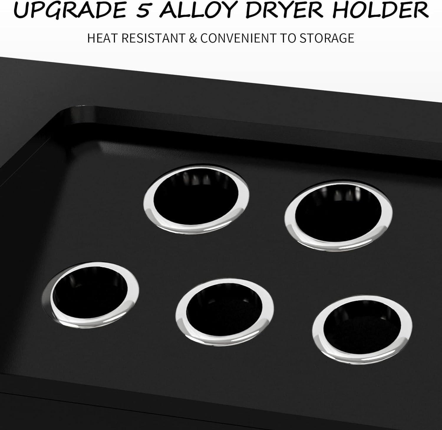 Salon Station Hair Styling Storage Cabinet Barber Station for Beauty BarberShop