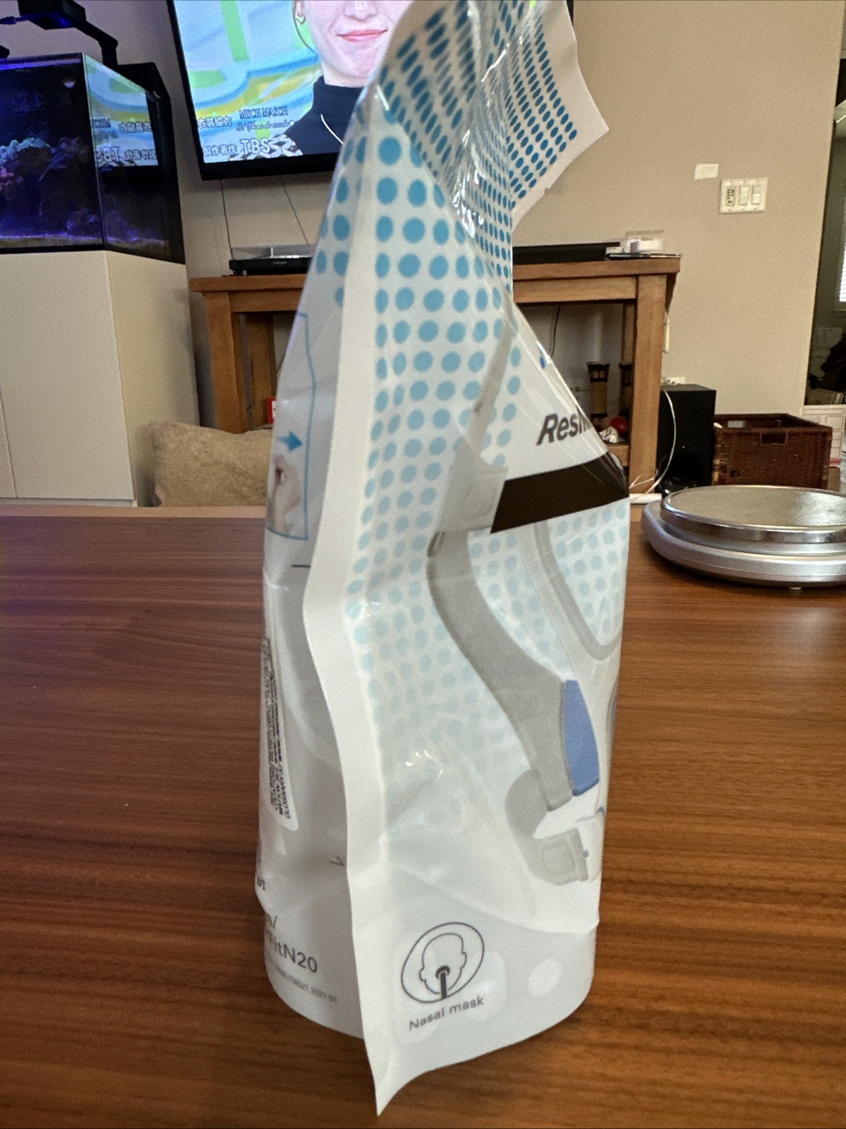 New Res-Med Airfit N20 Medium Cushion Strap Frame SYS #63501