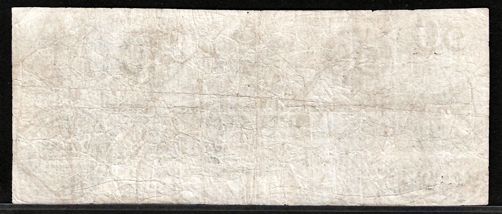 Oct 5, 1837 New Jersey Mechanics Hall City Of Newark 50¢ Cents Obsolete Note