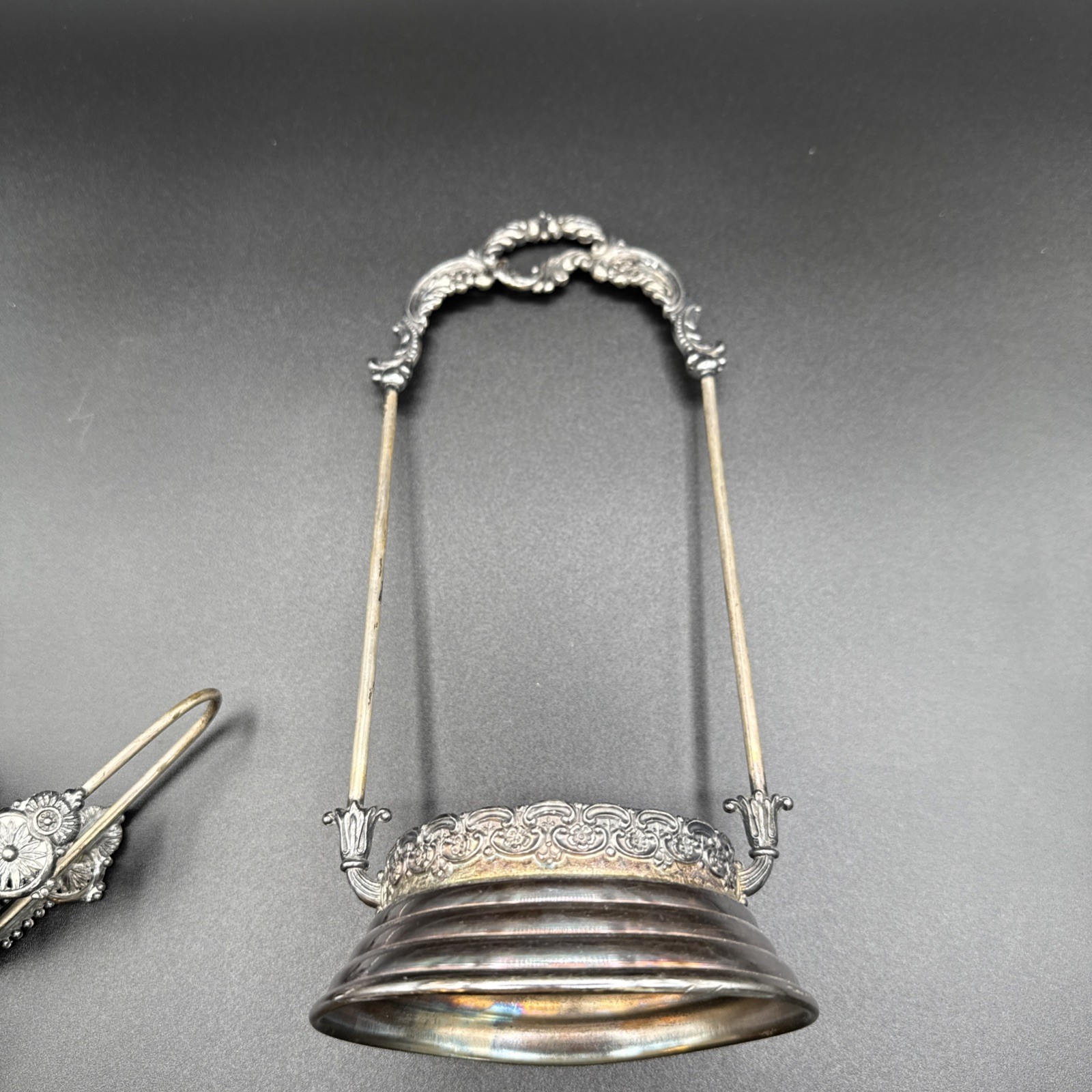 Vintage St. Louis Silver Co #77 Quadruple Plate Pickle Castor