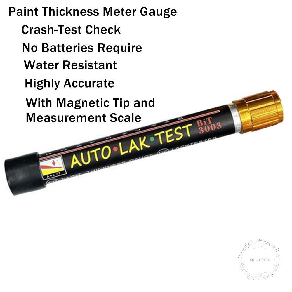 Car Paint Thickness Gauge,Thickness Tester Meter Gauge,Car Body Damage Detector