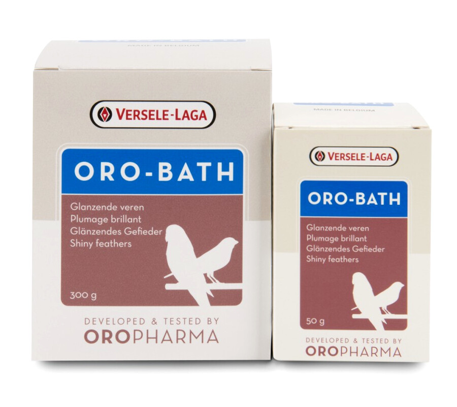 Oropharma Versele-Laga ORO-BATH - Bird Bath Salts for Shiny Feathers (50g, 300g)