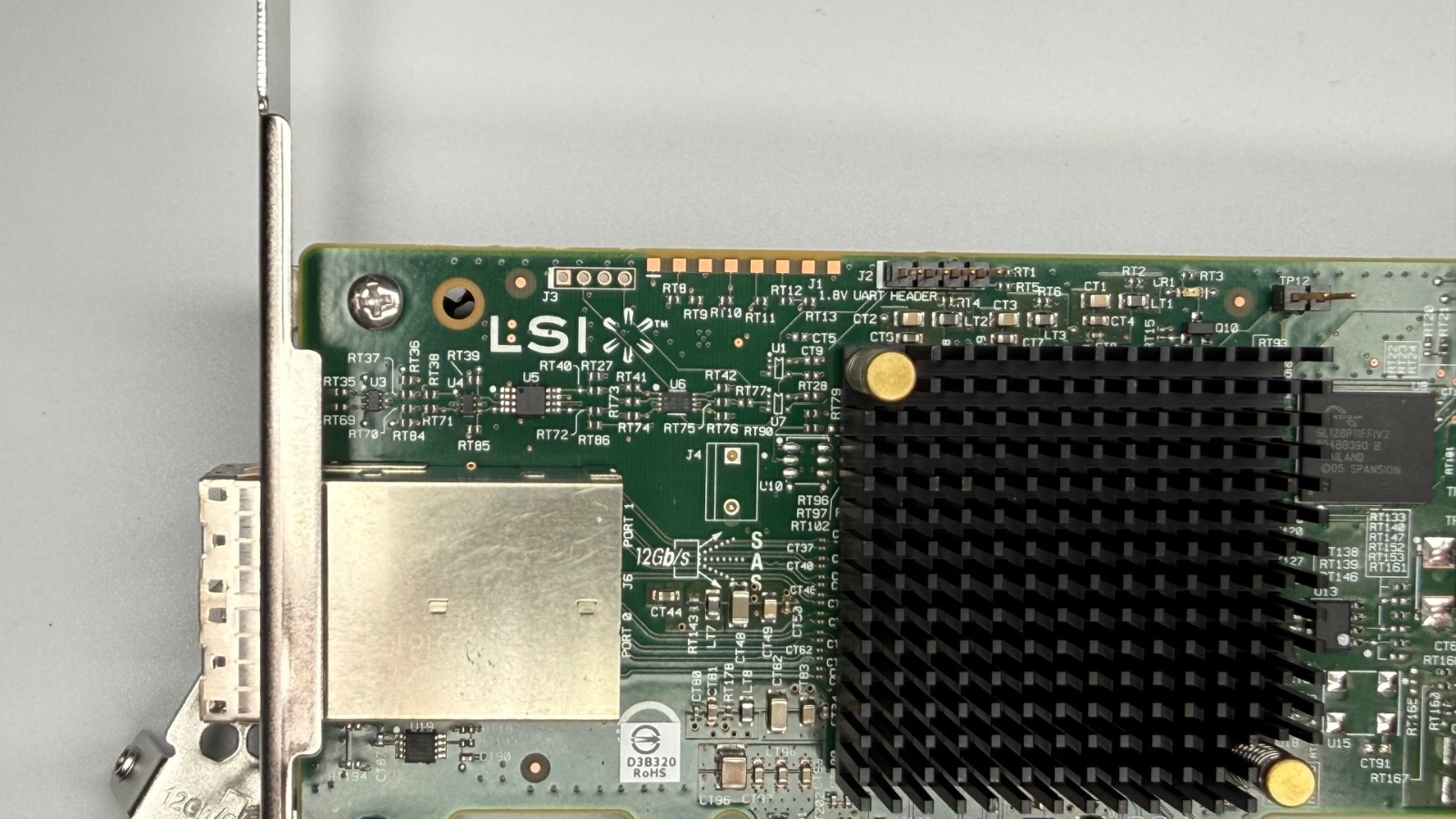 Genuine LSI 9300-8e IT Mode 8-Port 12G SAS HBA w 2*SFF-8644 SATA Cable US