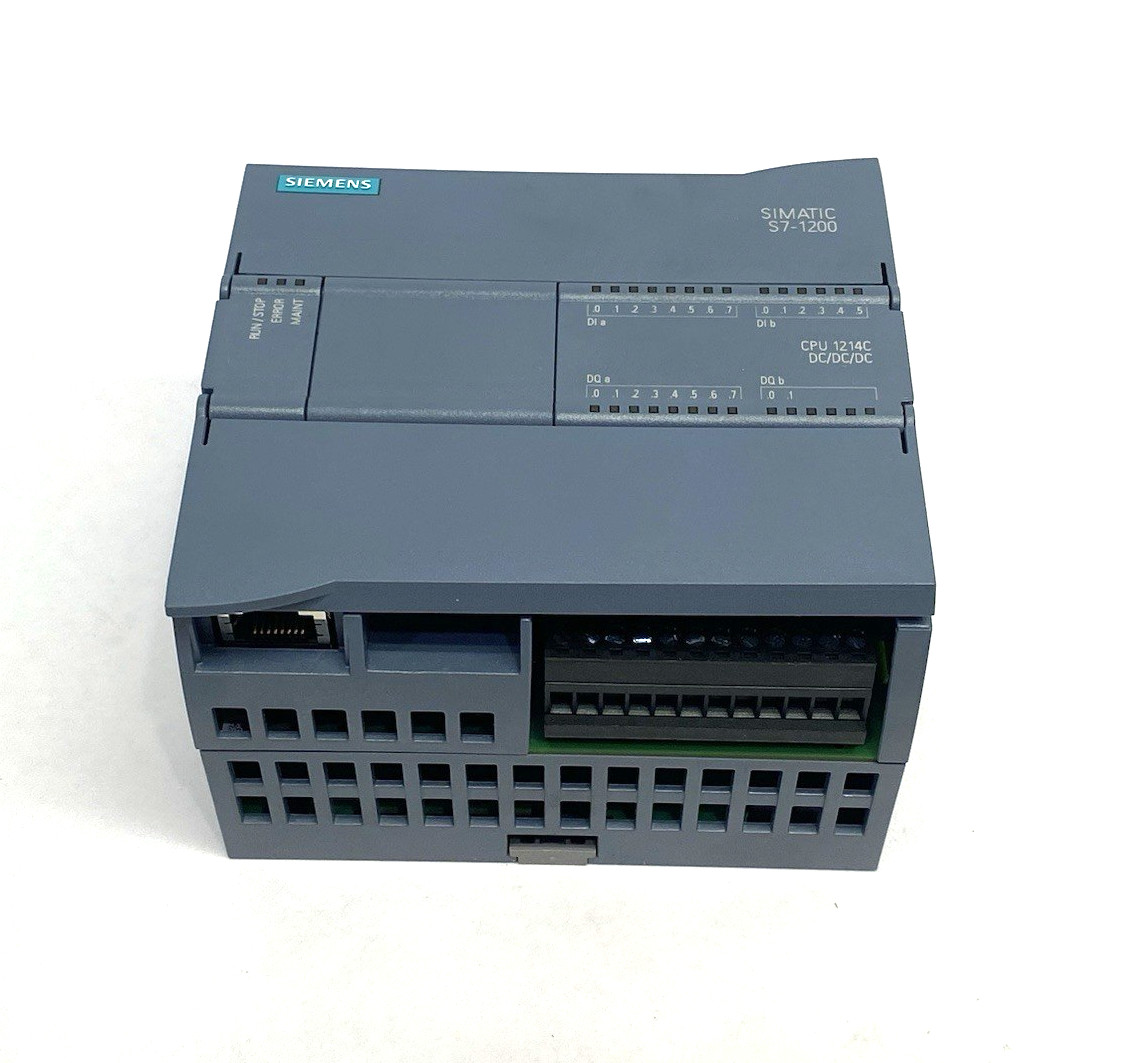 Siemens 6ES7214-1AG40-0XB0 SIMATIC S7-1200 Compact CPU Unit 1214C DC/DC/DC