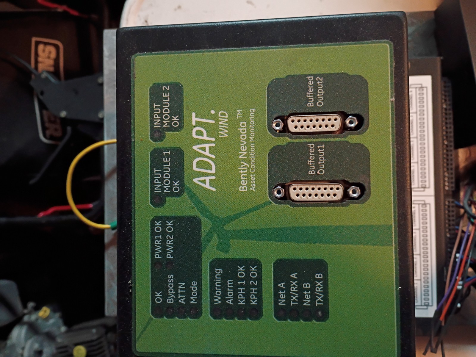 Used wind turbine monitors