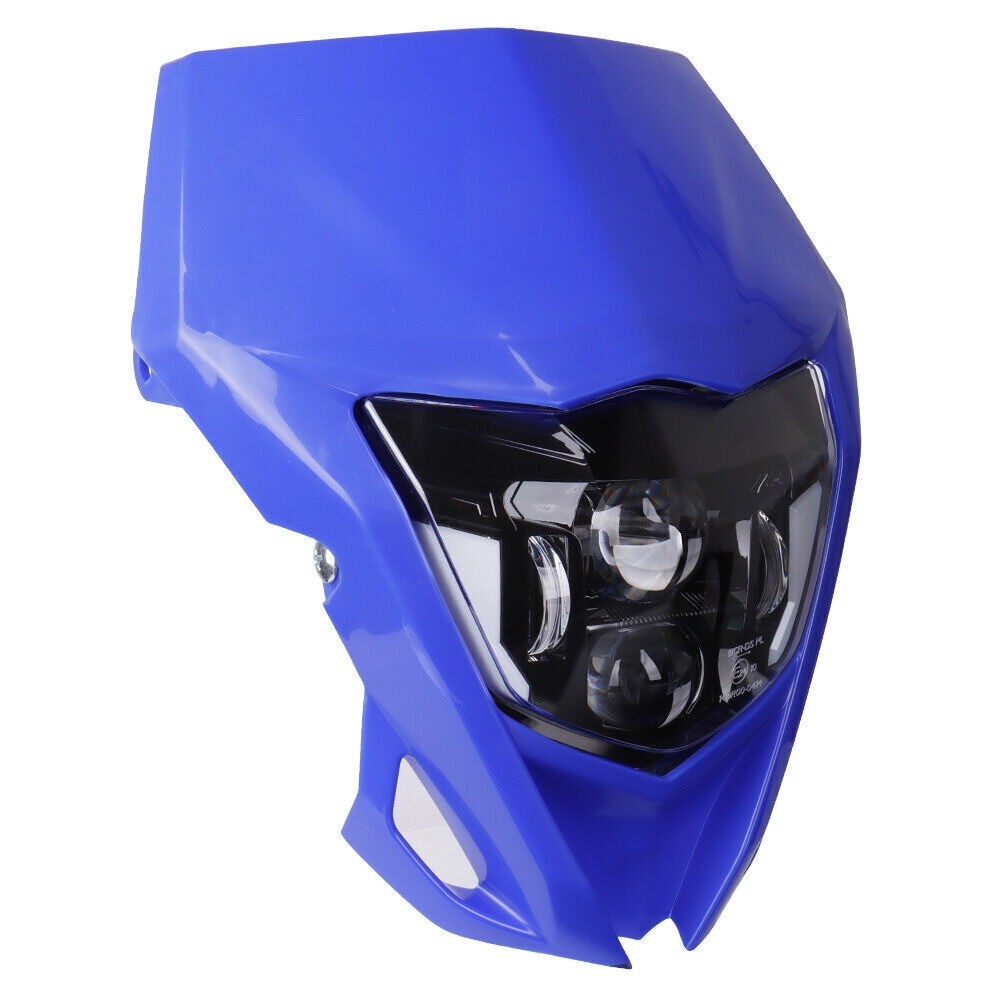 LED Headlight + Switch for Yamaha TTR 110 125 200 230 250 YZ 85 125 250 490 450