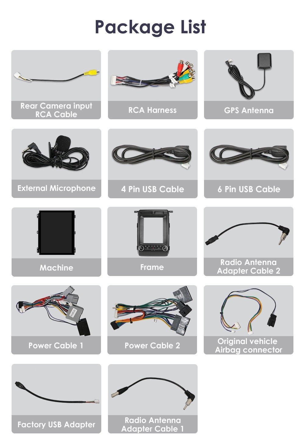 For Ford F150 2009-2014 9.7" Android 14 Carplay Car Stereo Radio GPS Navi 2+32GB