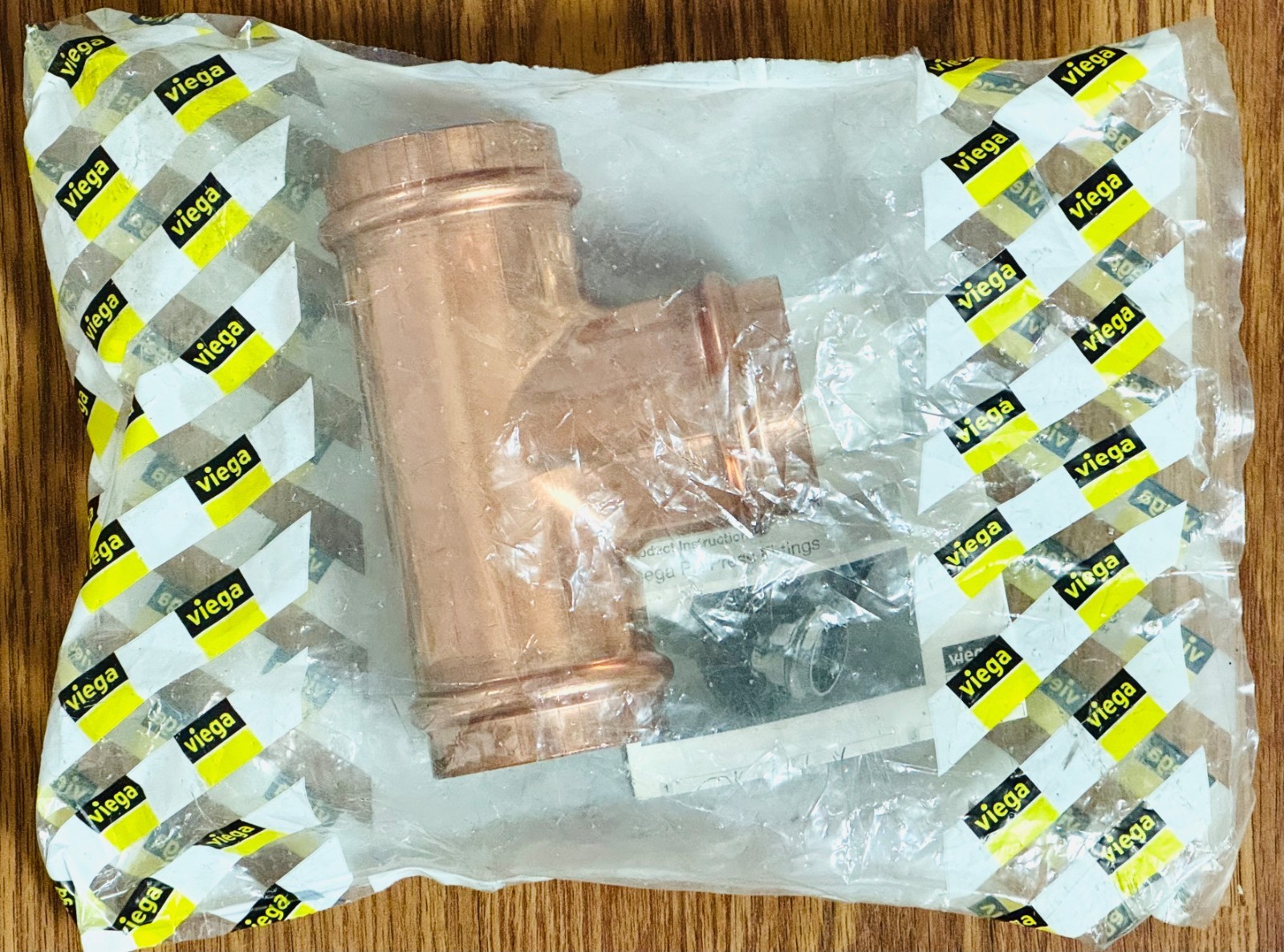 NEW Viega 77477 ProPress Copper 2" x 2" x 2" Tee P1 x P2 x P3 ~ Free Shipping