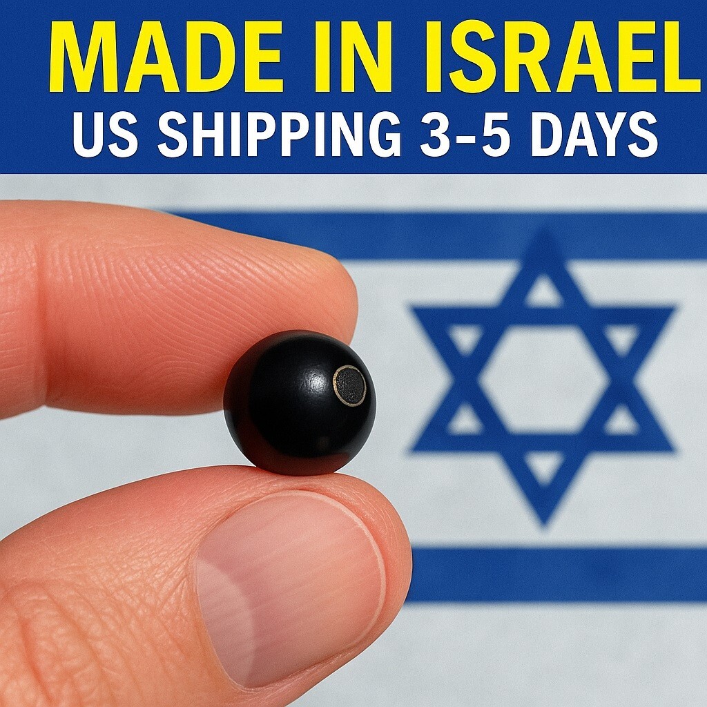 Mini Spy Audio Bug – 300m Wireless UHF Transmitter, Hidden Mic, Made in Israel