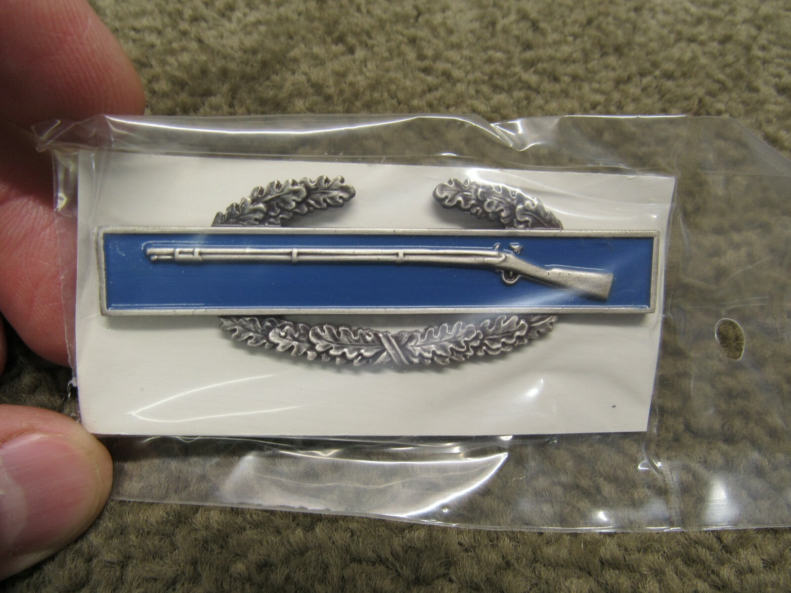 US Desert Storm Era Combat Infantryman Badge 1st Award NOS 1990 Full Size