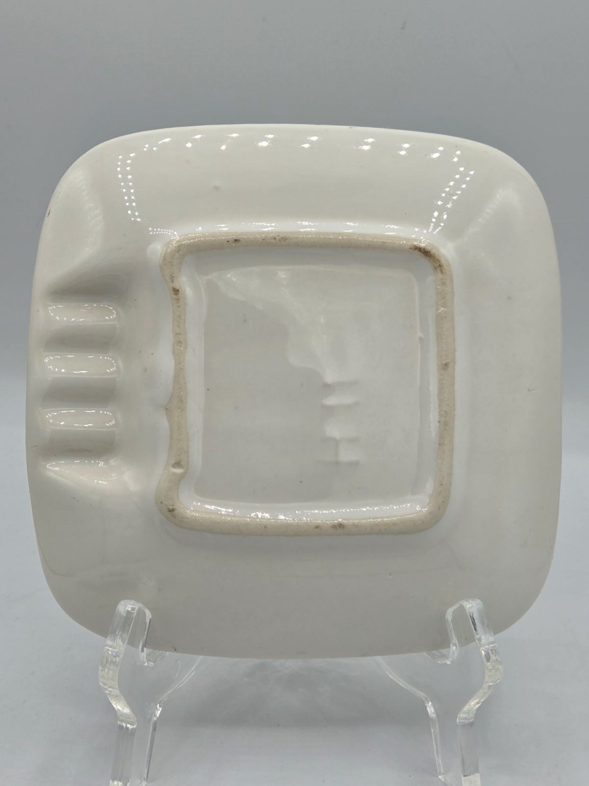 Lot of 2 Vintage NASA Ashtray USS Ticonderoga Apollo 17 Splashdown / Skylab I