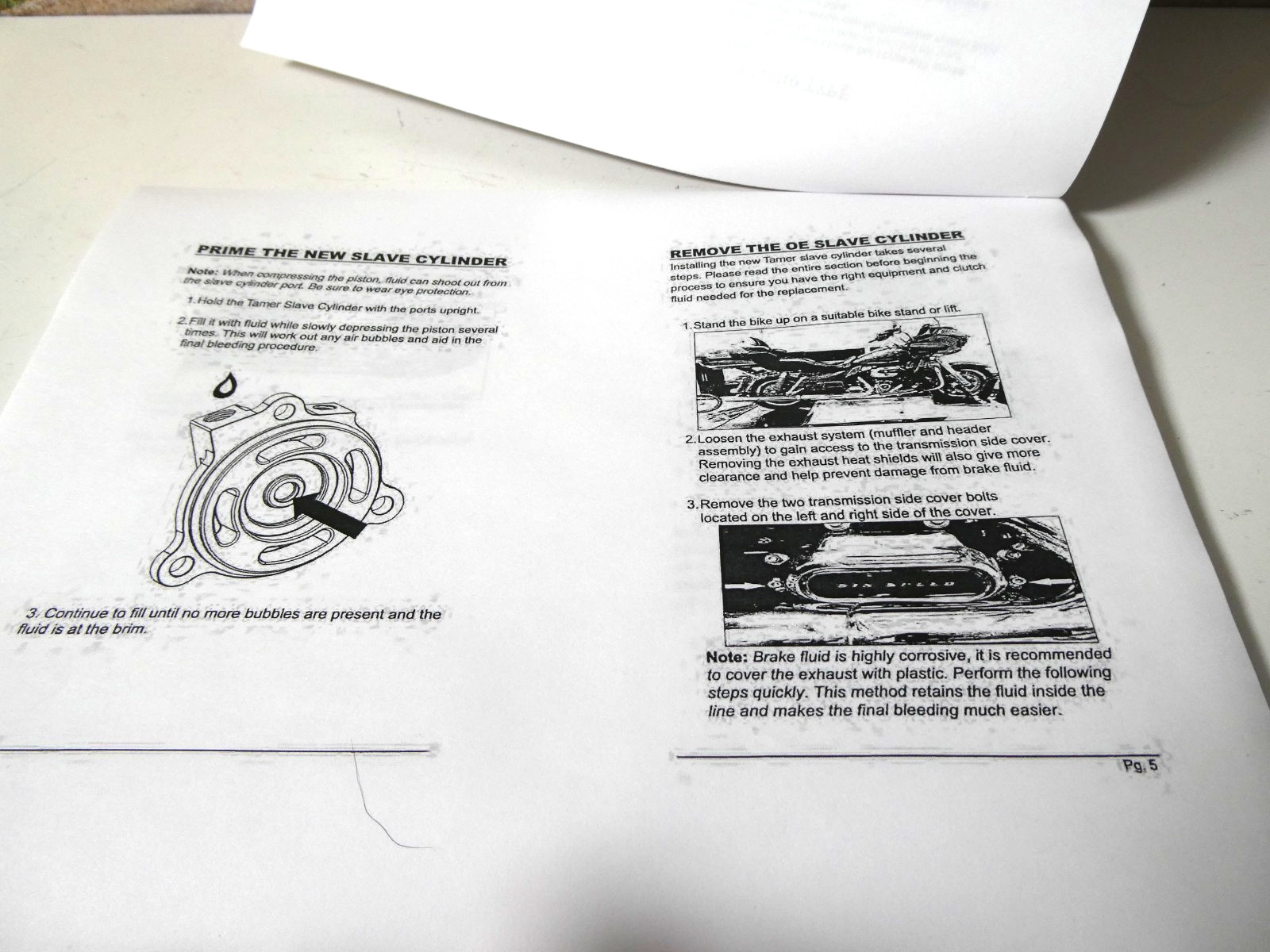 Harley Lite Clutch Hydraulic Cylinder FLT FLH Tamer For 14-16 V-Twin 18-1110 X8