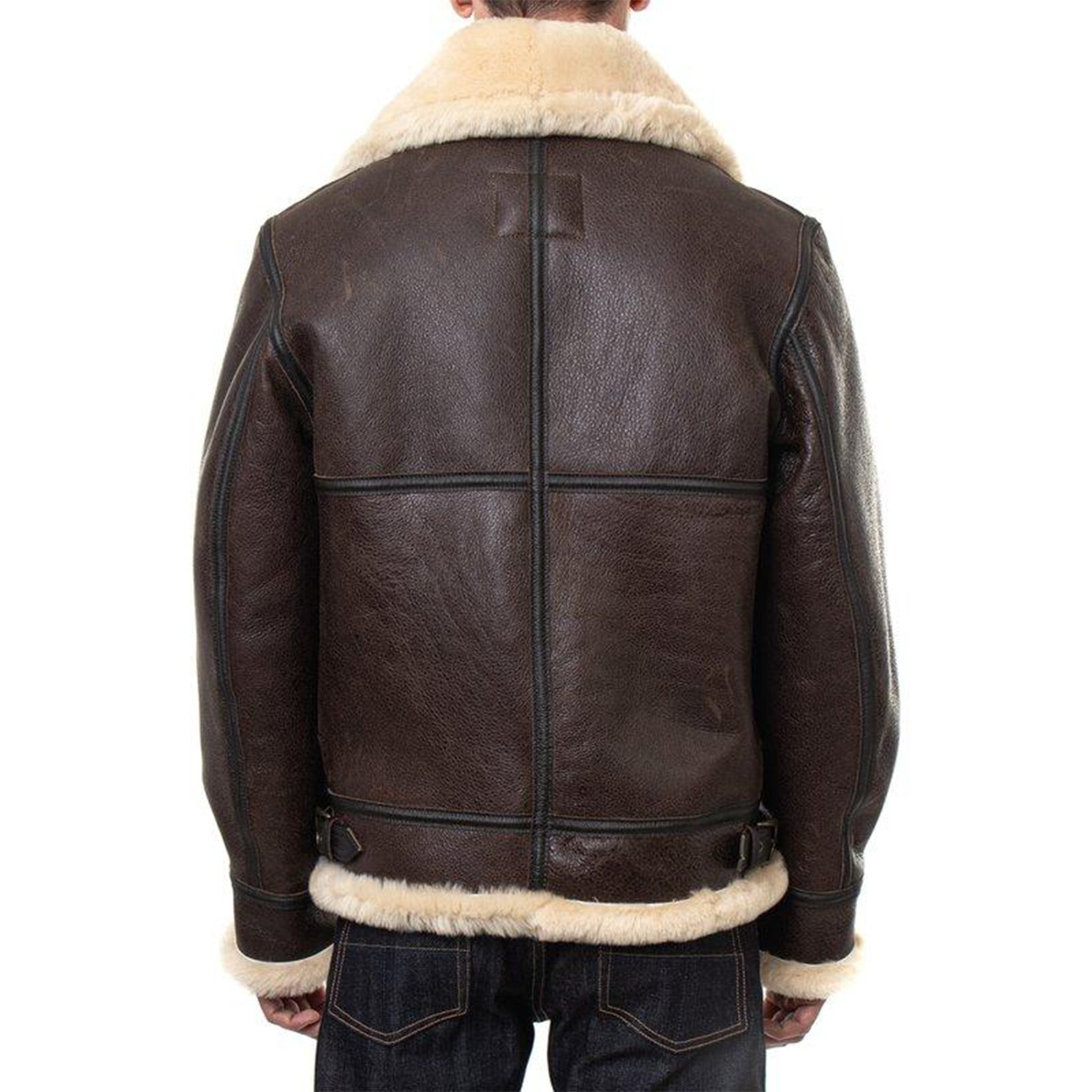 The Resident's Evil 4 Remake Leon Kennedy Leather Jacket Sheep Skin Jacket