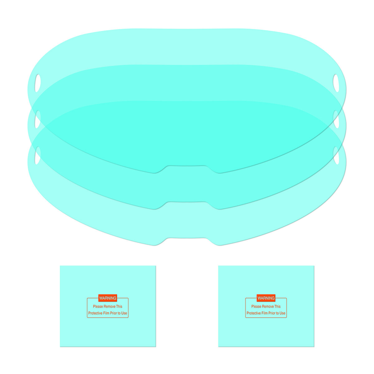 3pcs Outer and 2pcs Inner Replacement Lens for YESWELDER Q800D Welding Helmet