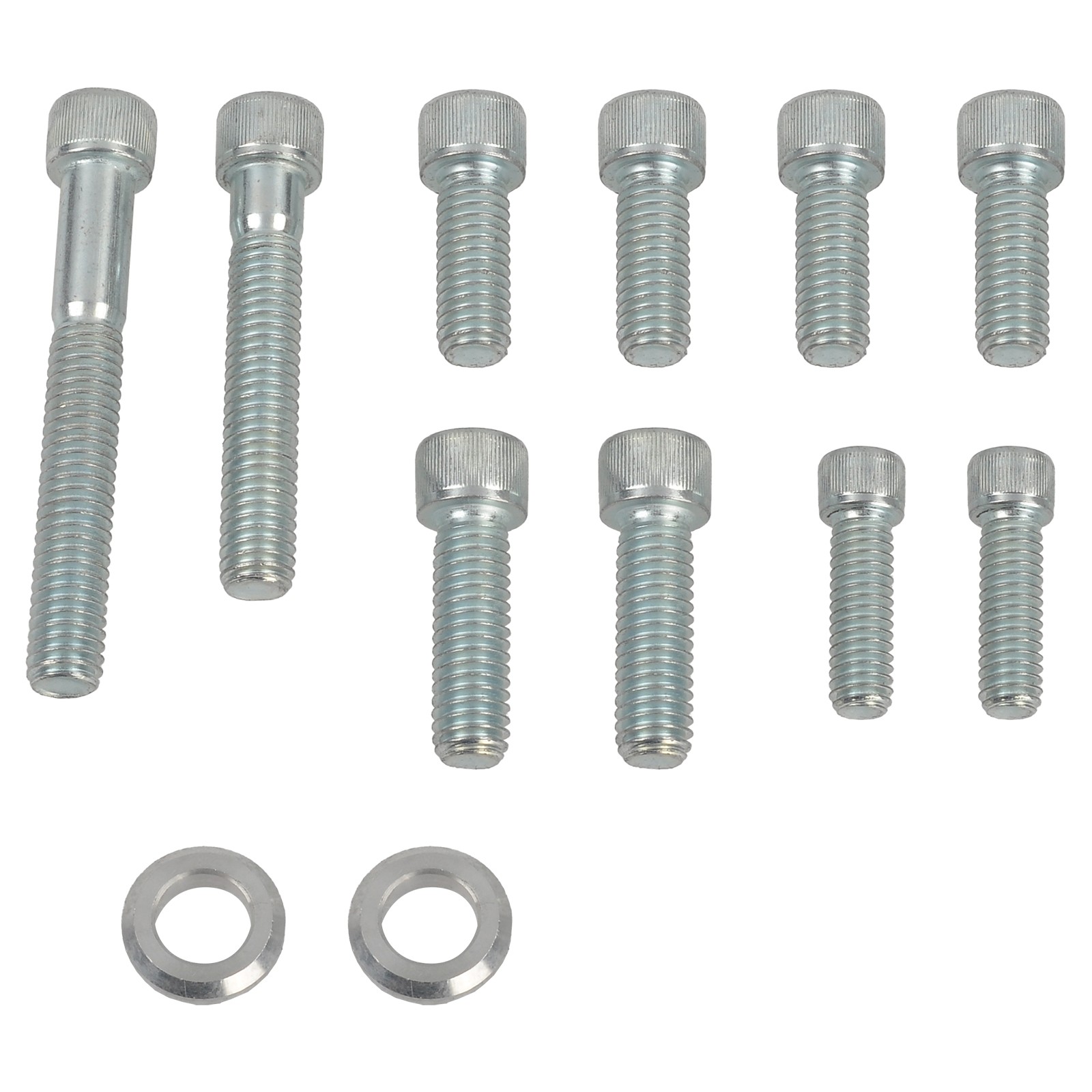 For SBC Chevy 350 Short Water Pump SWP Polished Aluminum Alternator Bracket Kit