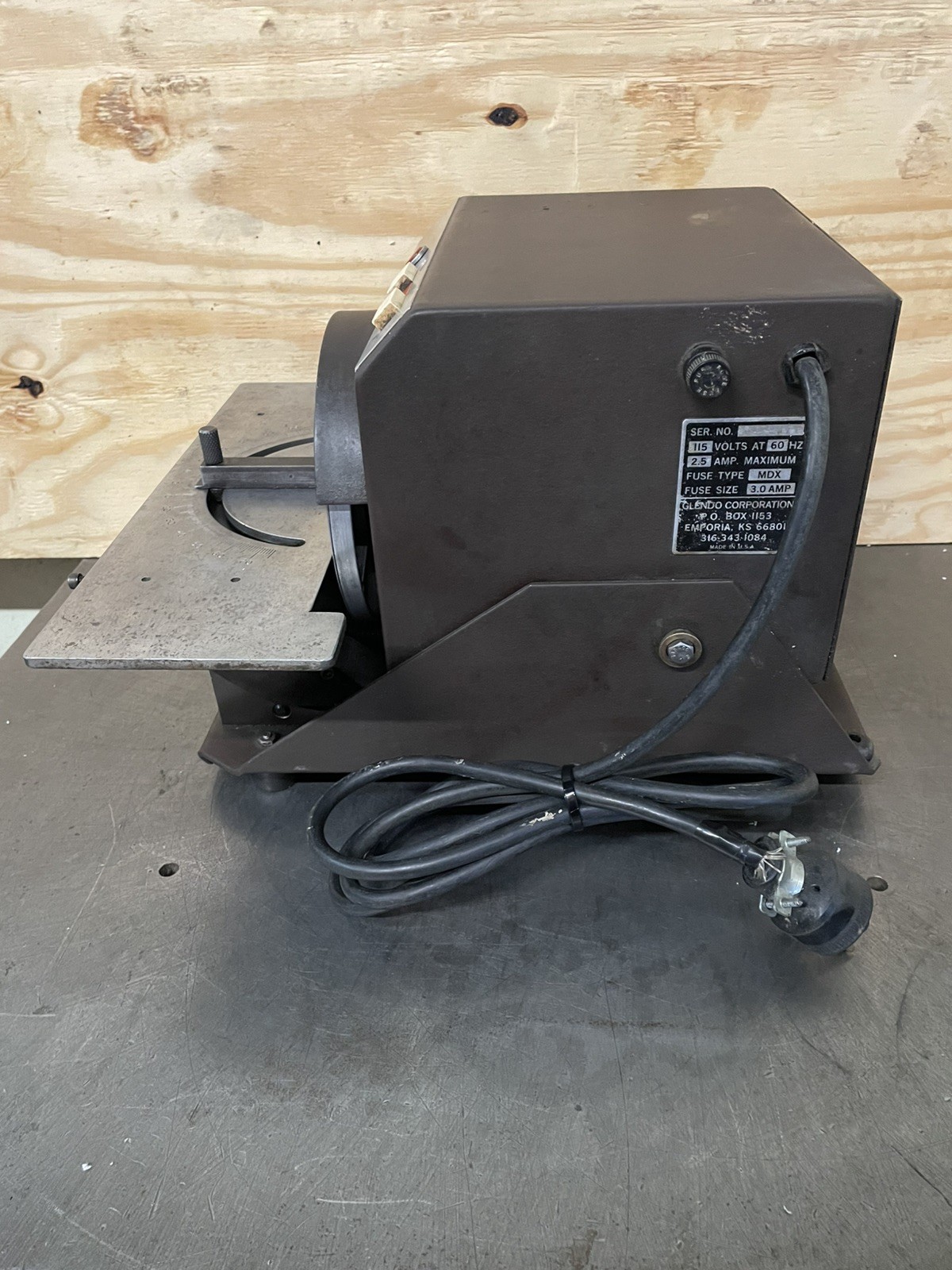 GLENDO ACCU FINISH SERIES II CARBIDE GRINDER / SHARPENER