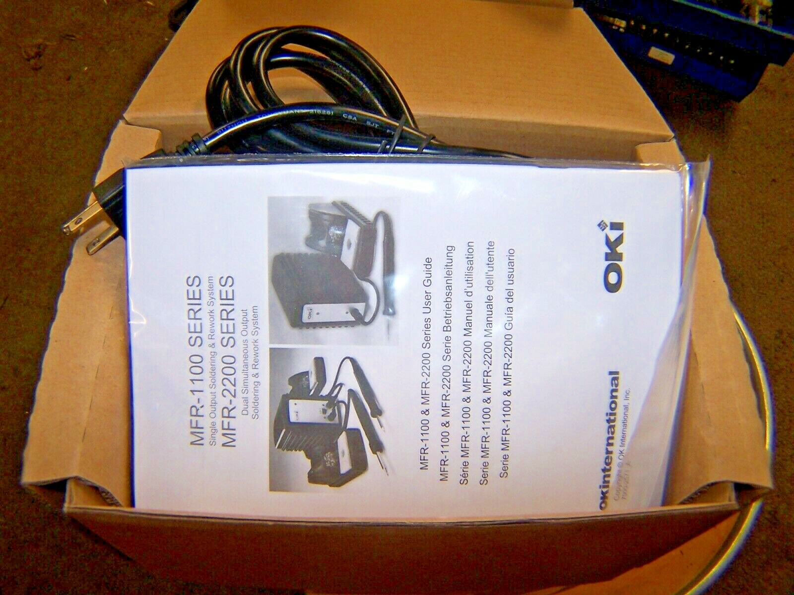 NEW OKI MFR-PS1100 SOLDERING SYSTEM POWER SUPPLY OKI MFRPS1100