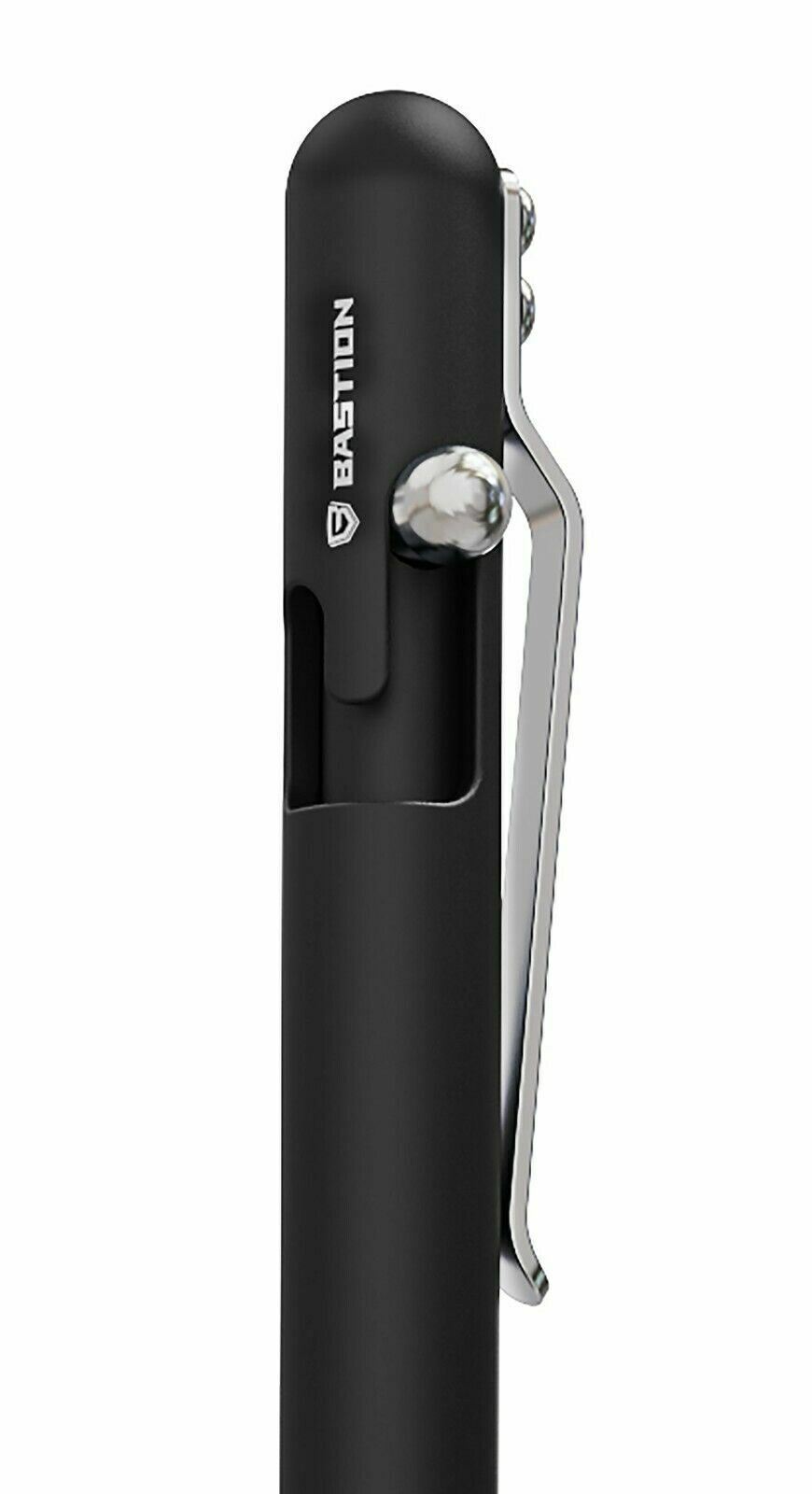 BASTION® Bolt Action Pen - SLIM ALUMINUM BLACK With GiftBox | PREMIUM QUALITY