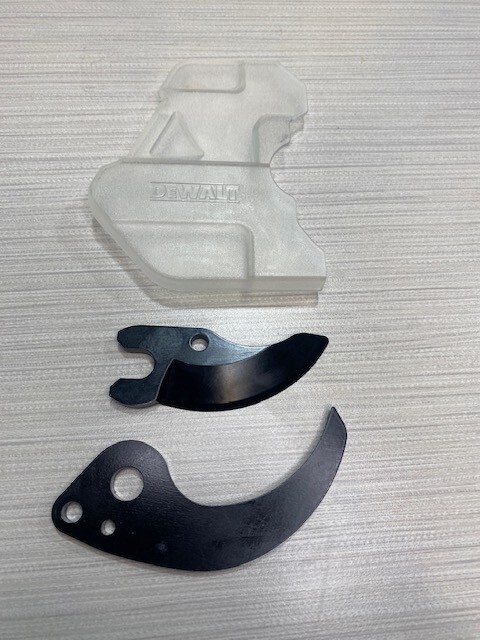 DeWalt Blade Set Upper & Lower with Cover Tool Not included Fits DCPR320 Pruner