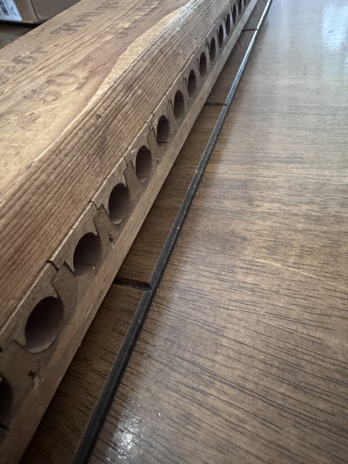 Antique/vintage German wooden cigar press (Gber. kruger gm 6h) 20 slot