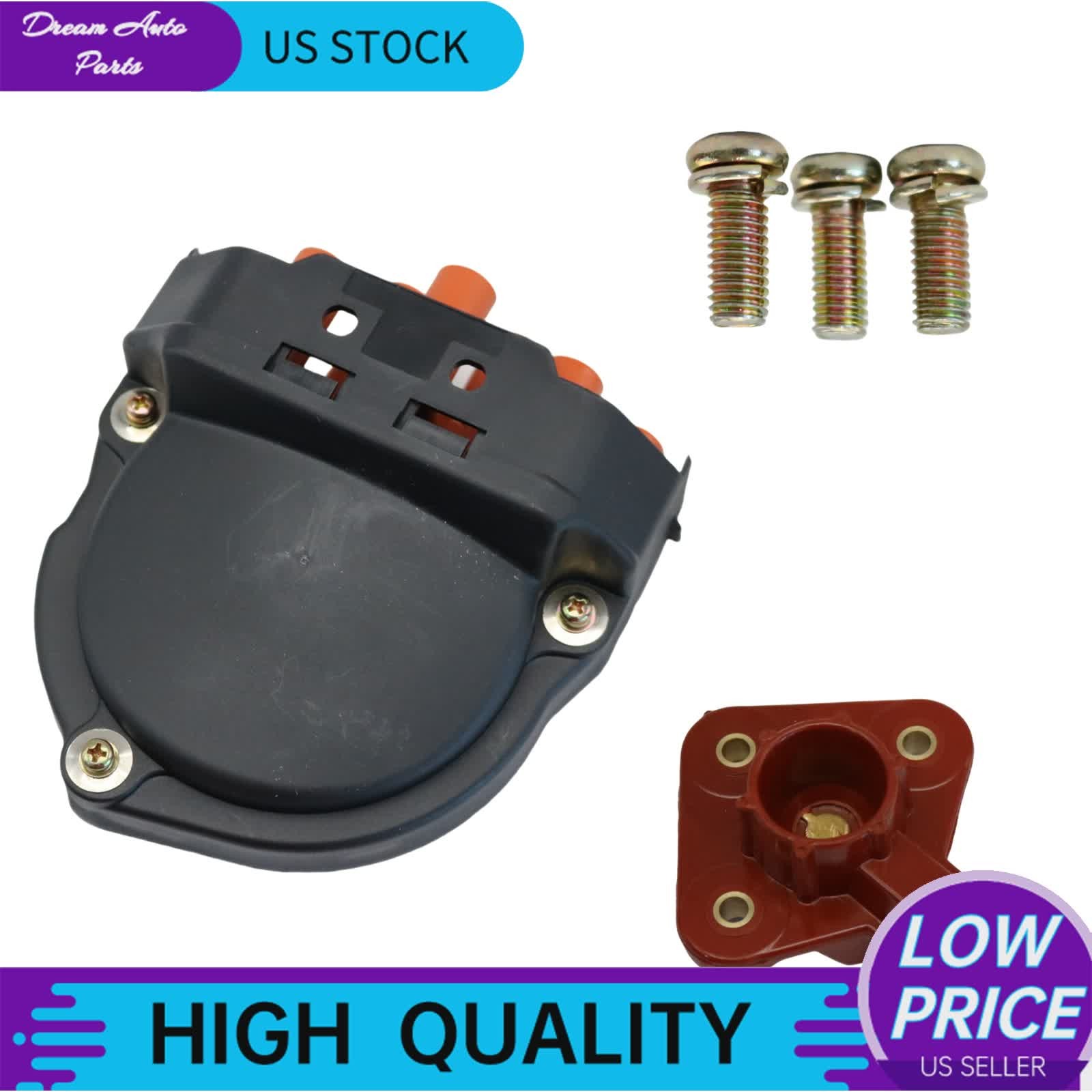 Ignition Distributor Rotor & Cap Kit New For BMW 325i 525i 533i 535i 733i M5 M6