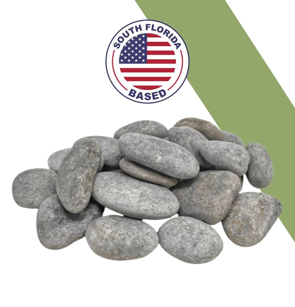 20 River Rocks for Painting, Flat & Smooth Stones, No Sharp Edges, 2" to 4"