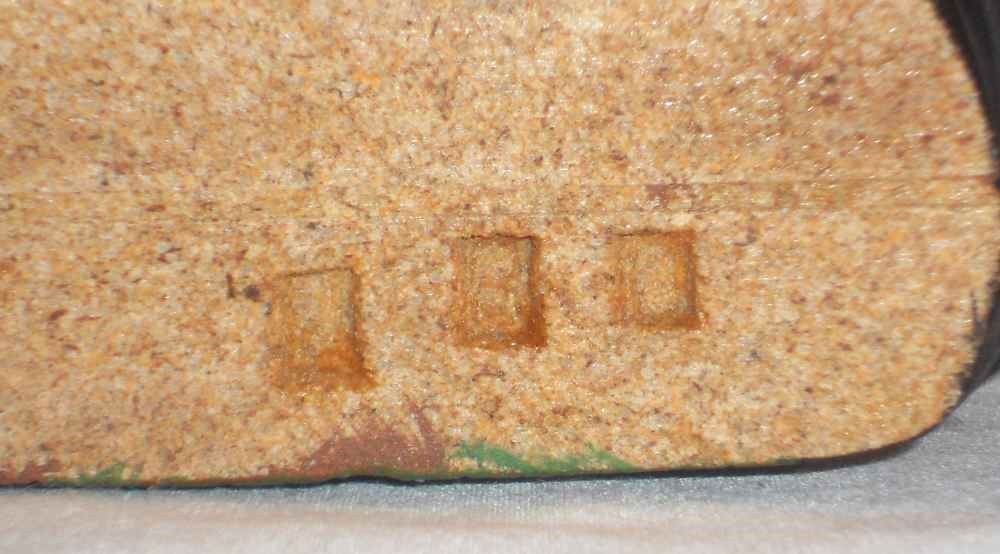 Late 1900s Polychrome Painted Composition Folk Art Pig Standing By J Dierwechter