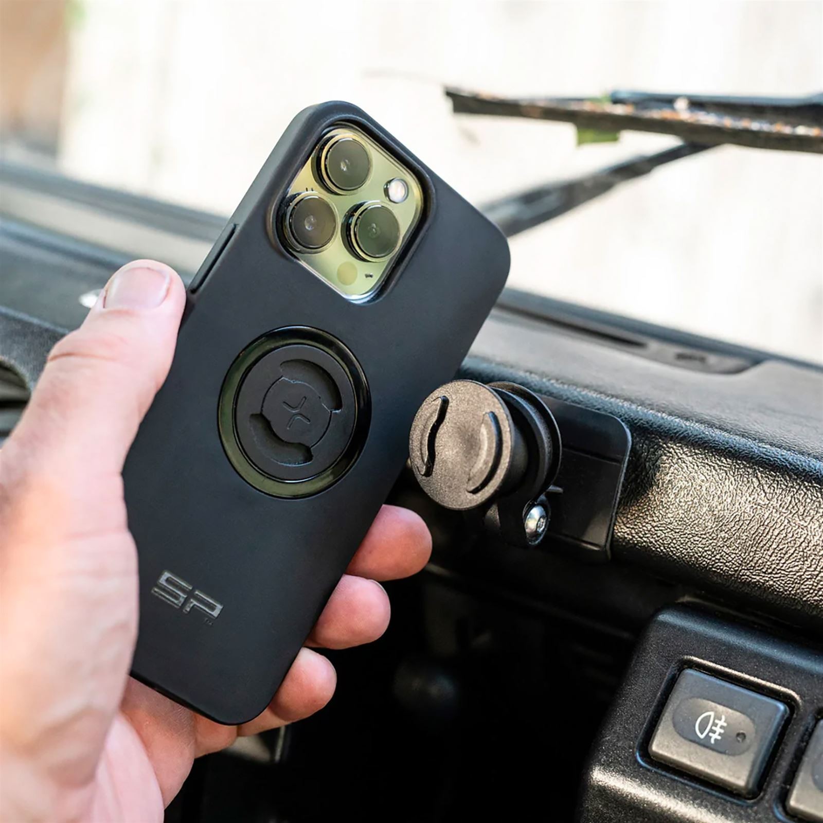 SP Connect Replacement Head SPC+ Adhesive Mount Pro - Black 52799