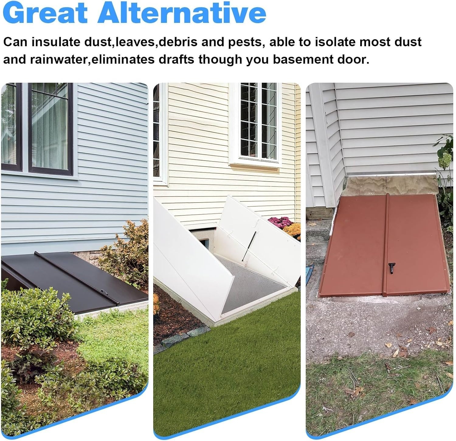 Replacement for Bilco Basement Door WeatherStrip Seal Bilco Door Seal Kit Rubber