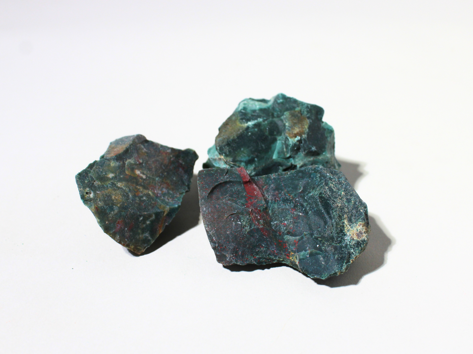 Green Bloodstone - Rough Rocks for Tumbling - Bulk Wholesale 1LB options