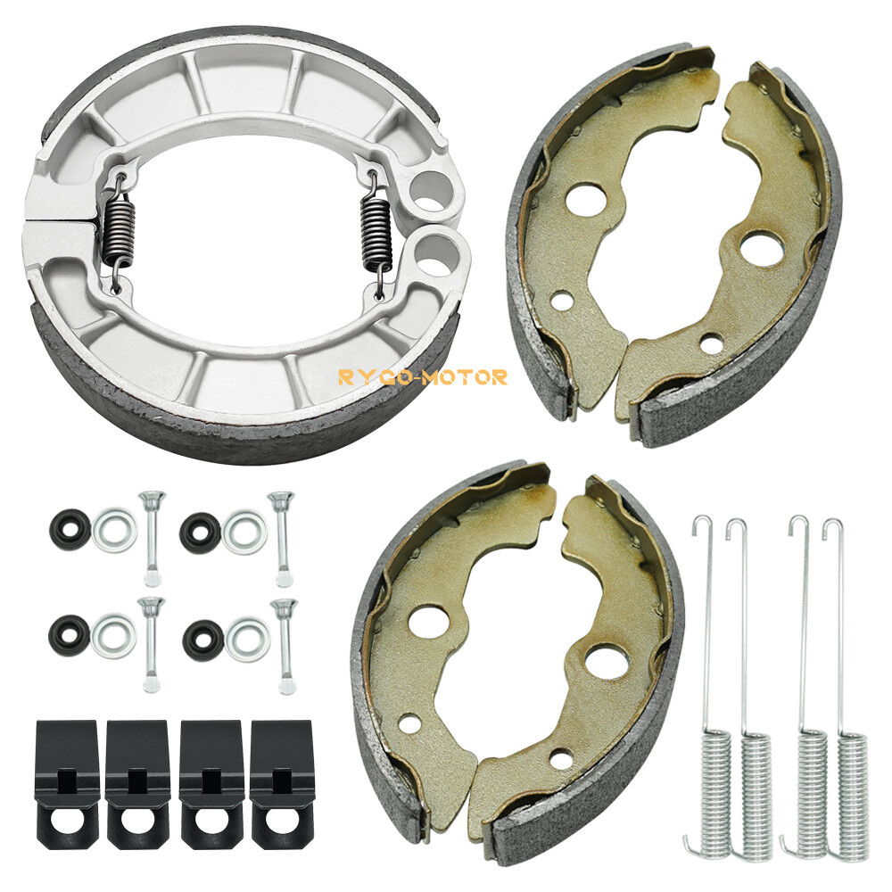Front & Rear Brake Shoes Kit for Honda Rancher 350 TRX350FE/FM/TE/TM 2000-2006