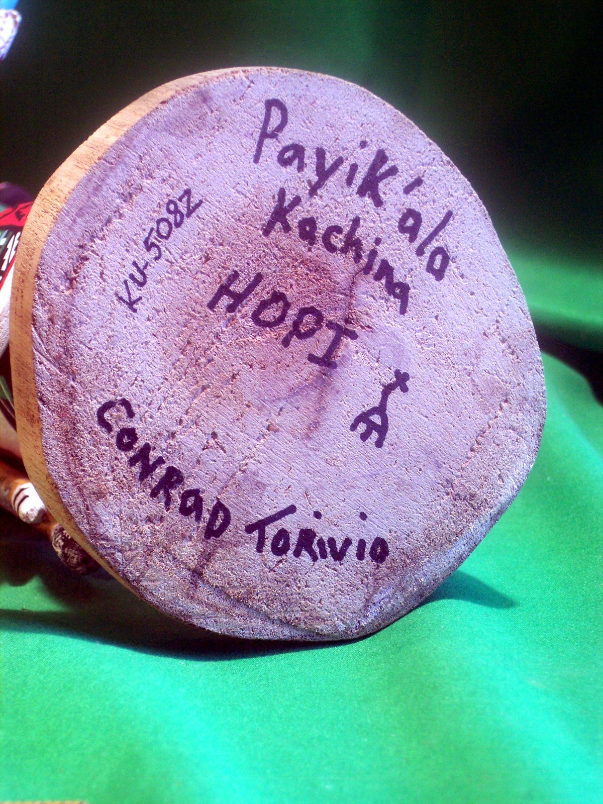 Hopi Kachina Doll - The 3-Horned Kachina by Conrad Torivio - Beautiful!