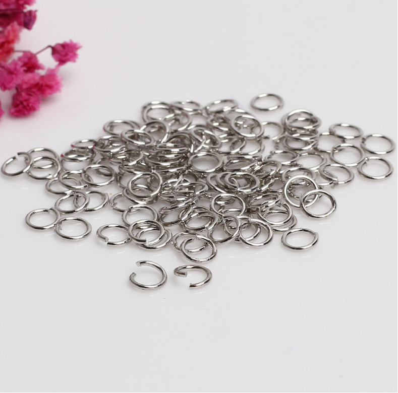 20Pcs DIY 18K Gold Filled Brass Open Jump Rings Jewelry Making Findings PE30