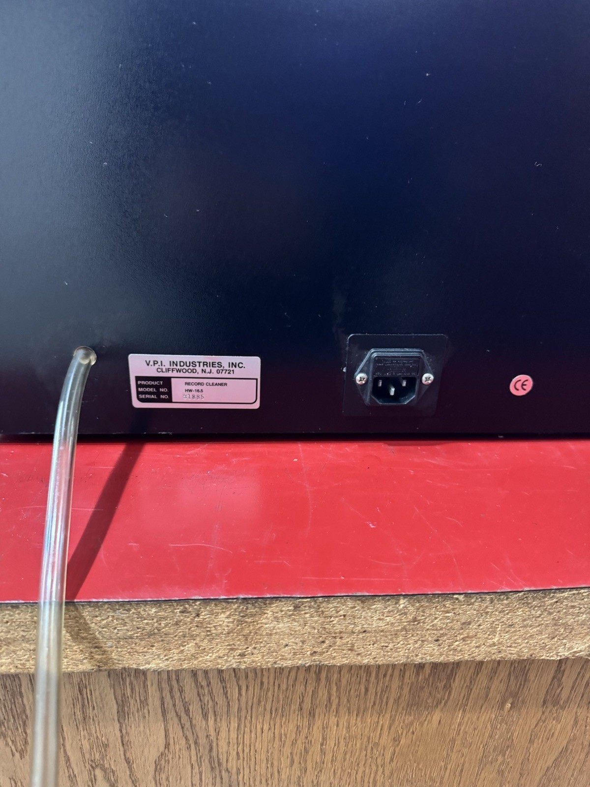 VPI HW-16.5 Motorized Vacuum Record Cleaning Machine.nice Unit.