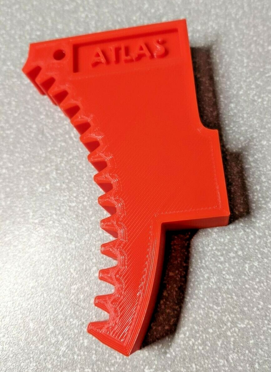 Atlas Craftsman 10" & 12" Lathe Spindle Lock Wedge Stop Block --- Orange