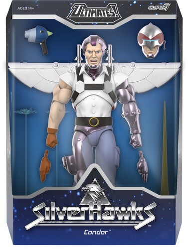 Super7 - SilverHawks - ULTIMATES! Wv7 - Condor (Toon) [New Toy] Action Figure,