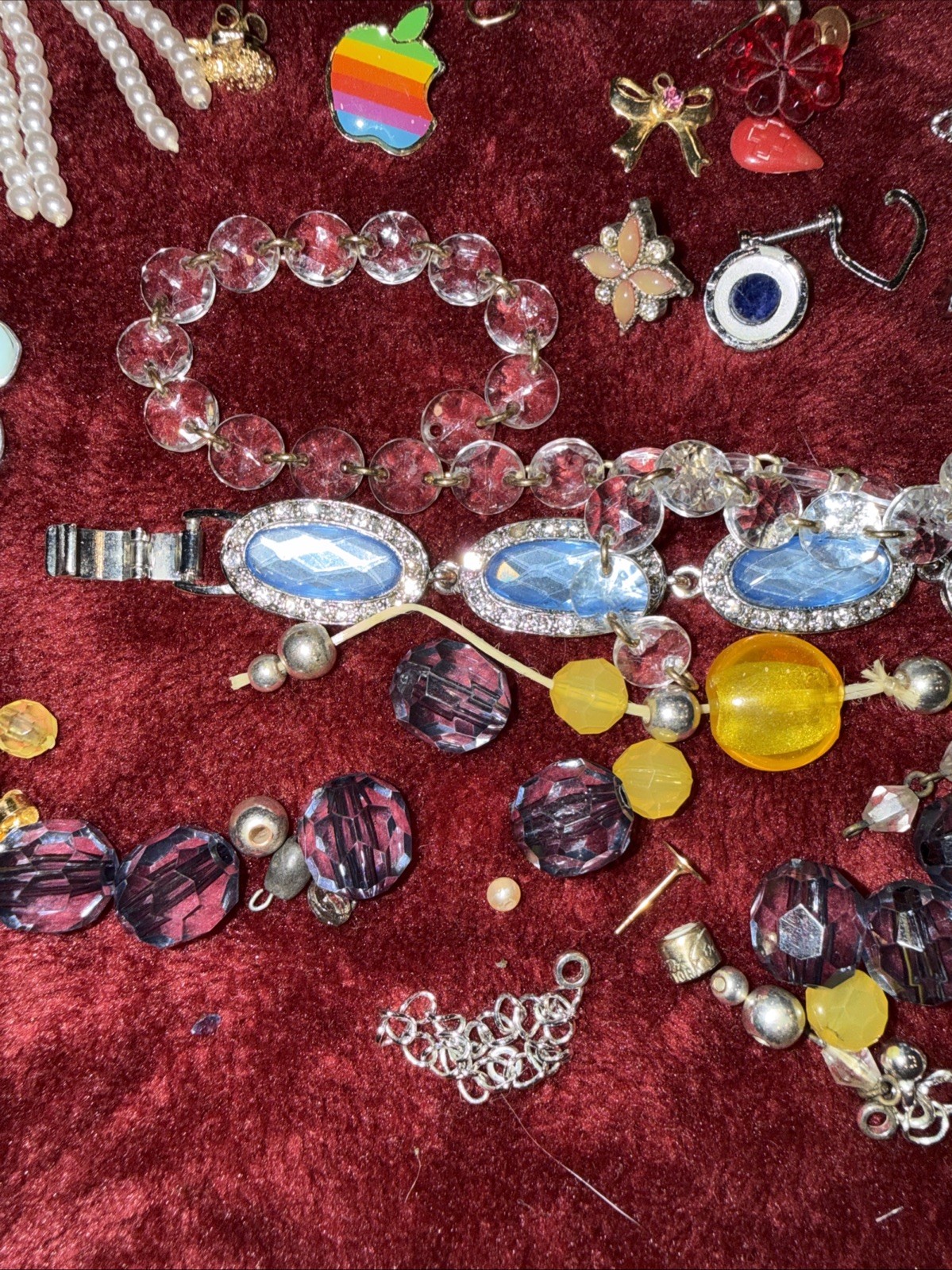 Broken / Mixed Small Lot Jewelry for Crafts Repurpose