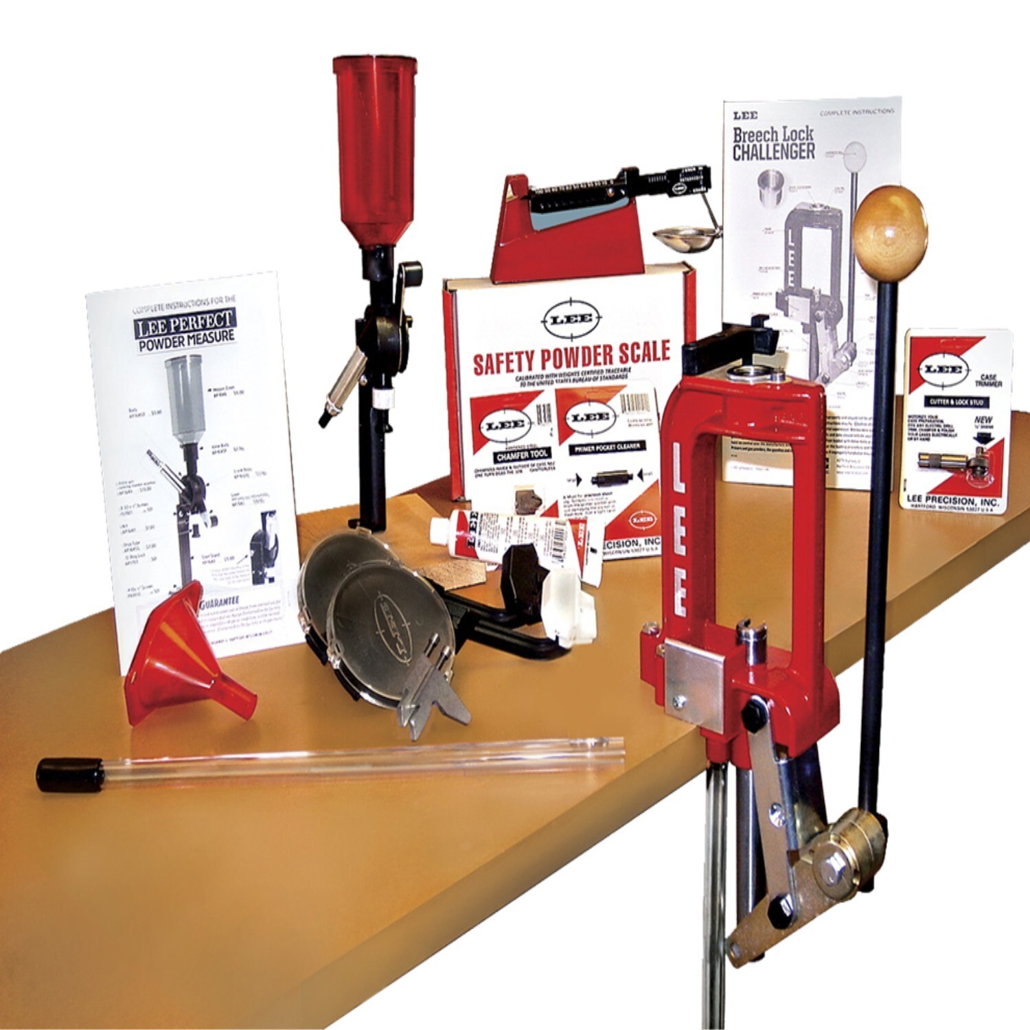 Lee Precision 50th Anniversary Challenger III Single-Stage Reloading Kit #90050