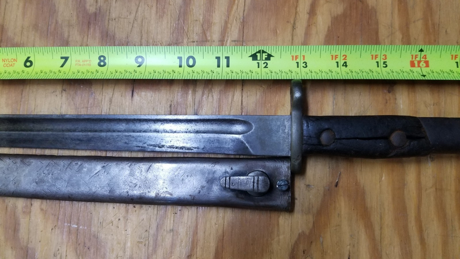 Bayonet VZ24 WW2 98K CZECH w/ Scabbard