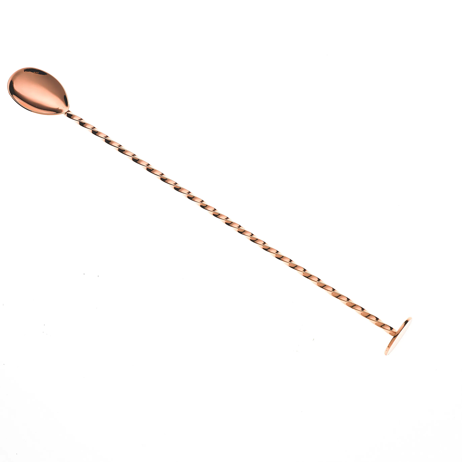 Mercer Culinary Barfly 11.8" Stainless Steel Twisted Bar Spoon w/ Muddler