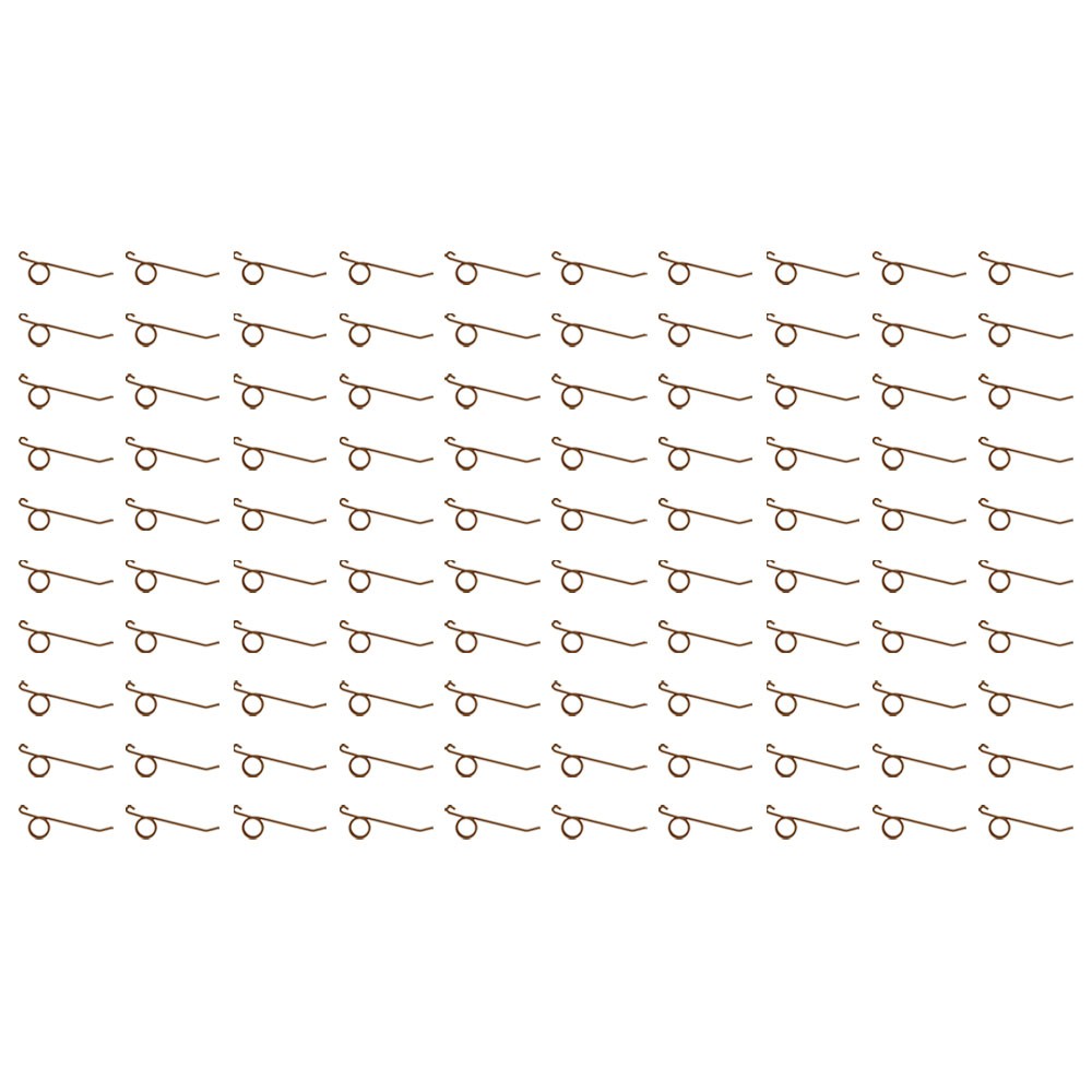 100 Pack Heavy Duty Hay Rake Teeth Tines Fits New Holland 55 56 57 256 400033