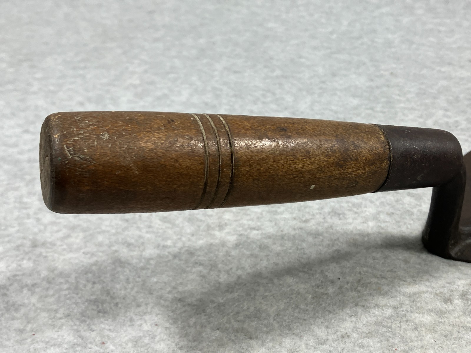 Vintage Trowel With Wood Handle Large 11" Blade