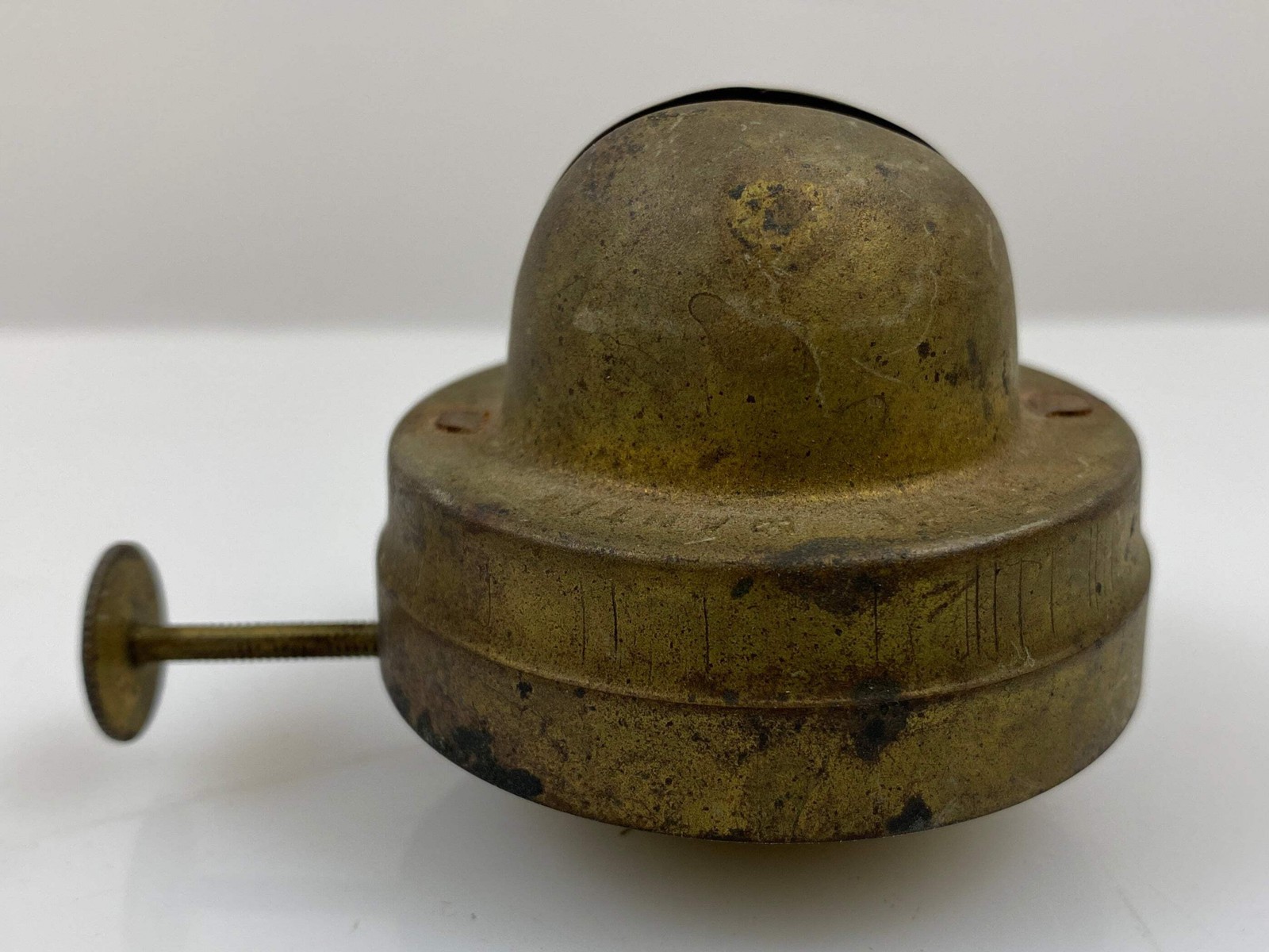 Antique Steel Mantle Toledo Ohio Lamp Burner #4