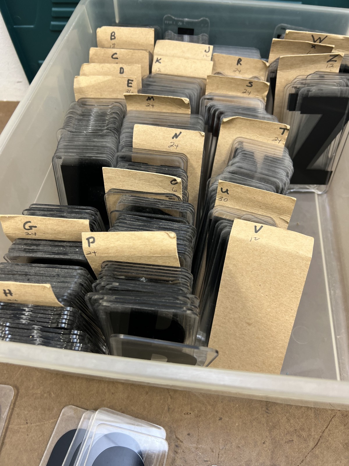 Gemini Changeable Sign Letters & Numbers Kit 400+ 4" lot set Clear Acrylic Black