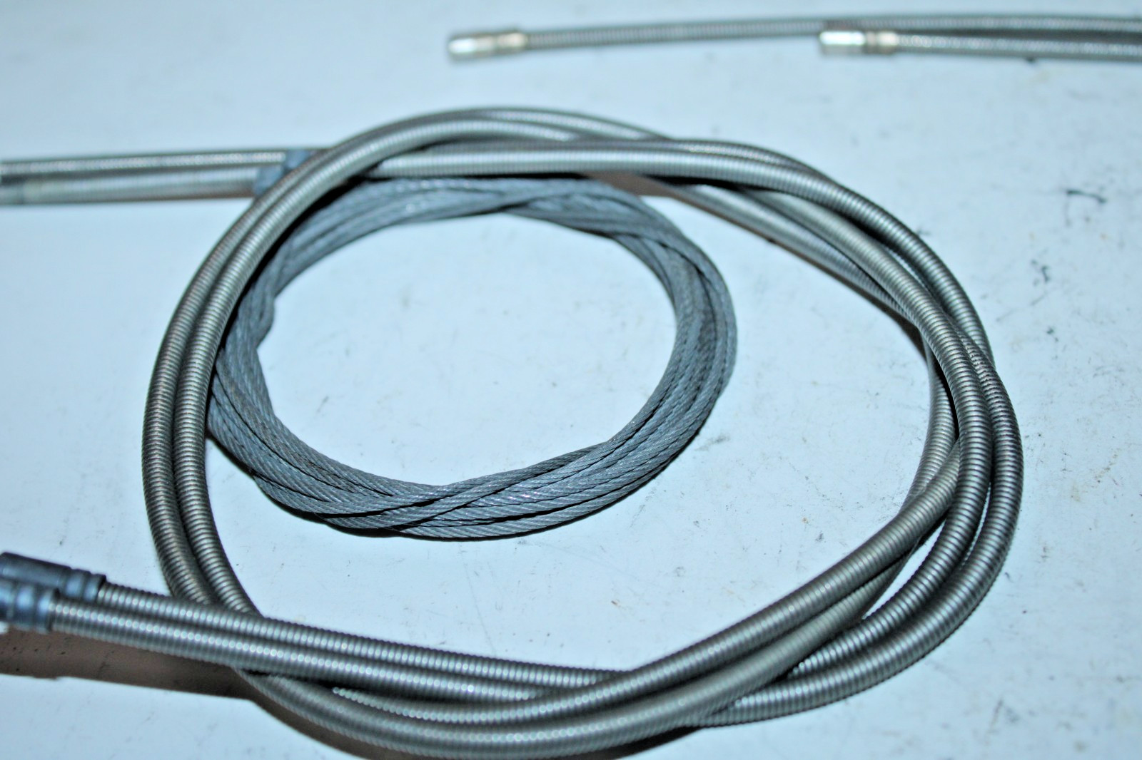 Vintage Suntour Aluminum Bike Housing Cable & Cable Guides 180cm Gray Touring :)