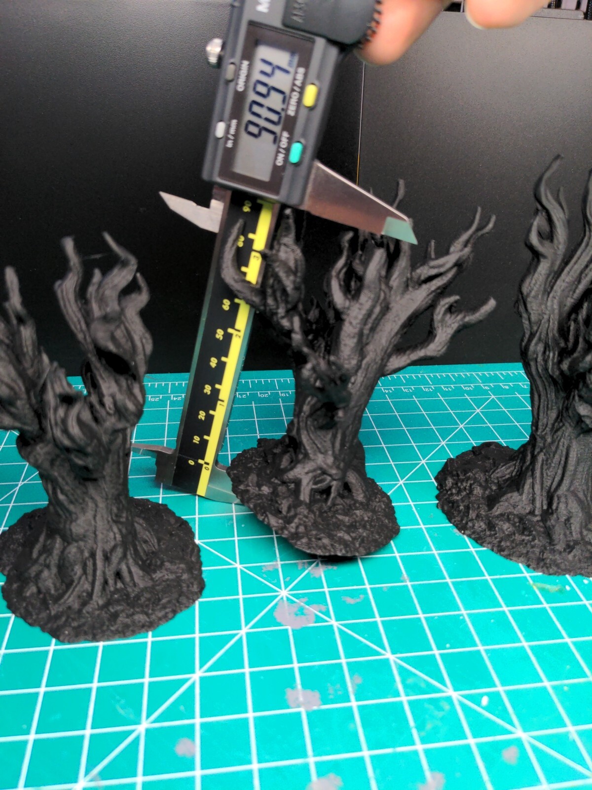 Dark Forest Tree Scatter Terrain, Miniature Forest, Tabletop Gaming, 3d Printed