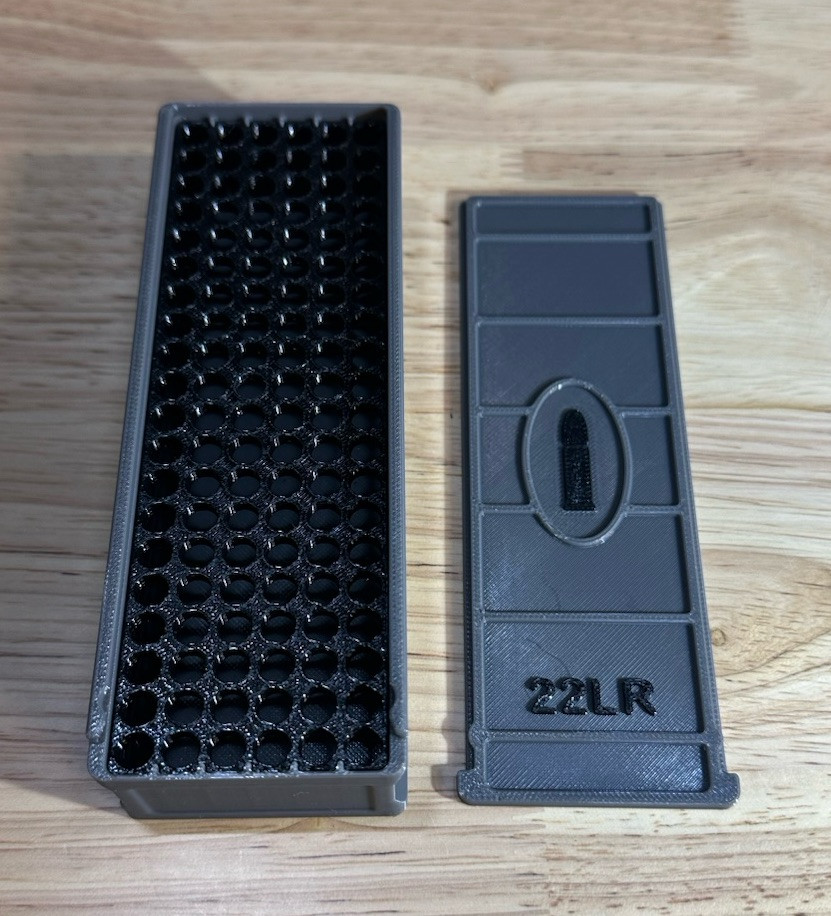 22LR Ammo Box 120rd Capacity (3 Pack)