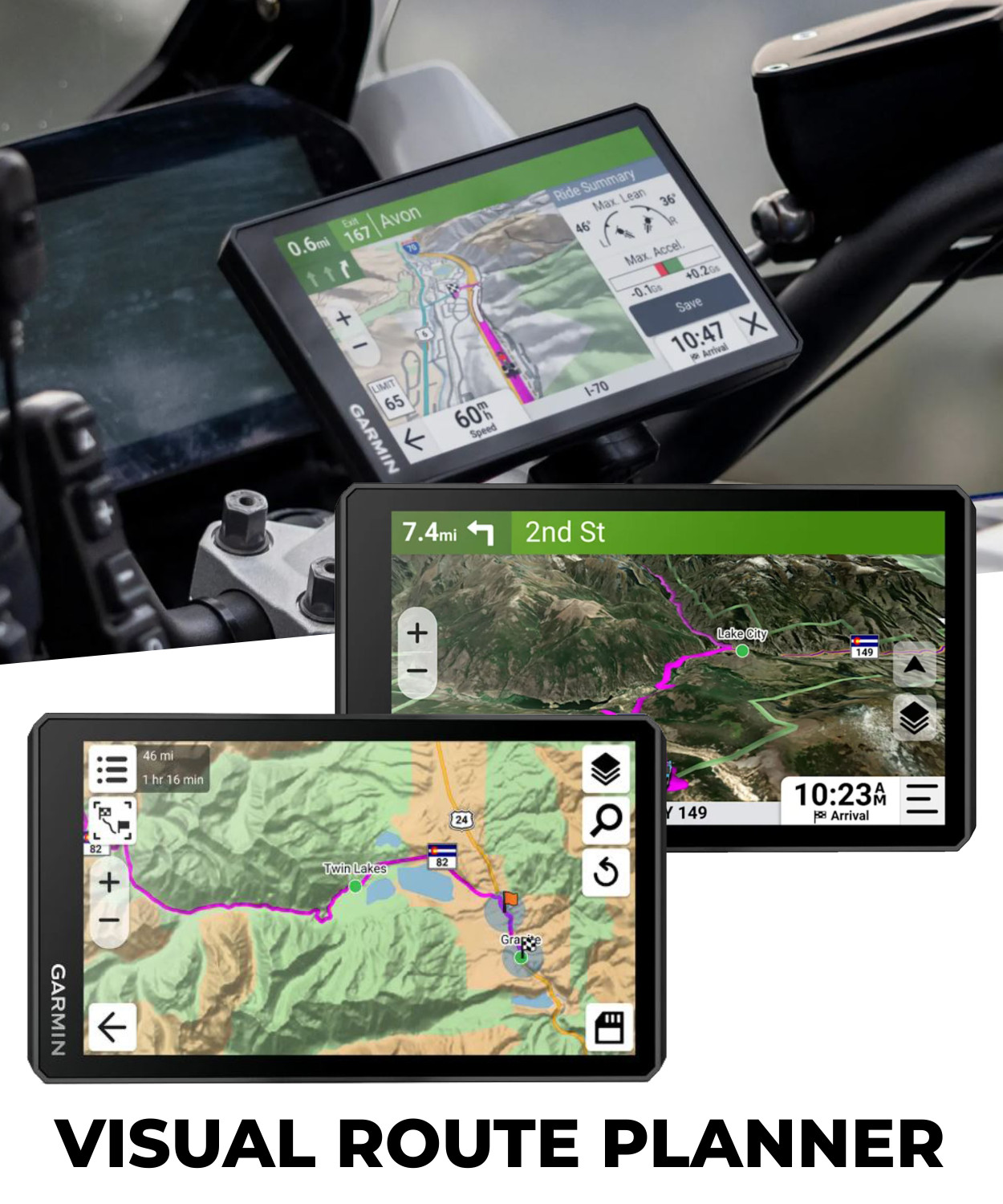 Garmin Zumo XT3 Rugged Motorcycle GPS Navigator 6'' Display